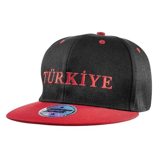 TFF 5616516516 Türkiye Yazılı  Siyah  Şapka