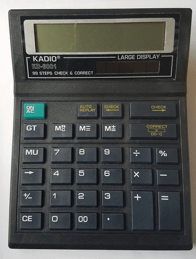 thebestnzm TrLat0HT007K-HIS-882-BLNCC Kd-6001 Hesap Makinası Çok Renkli