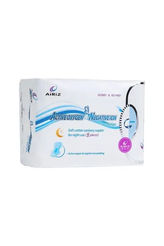 TİENZ AİRİZ 6910181210782110 Airiz Actıveoxygen&negatıveıon Gece Pedi 8 Adet