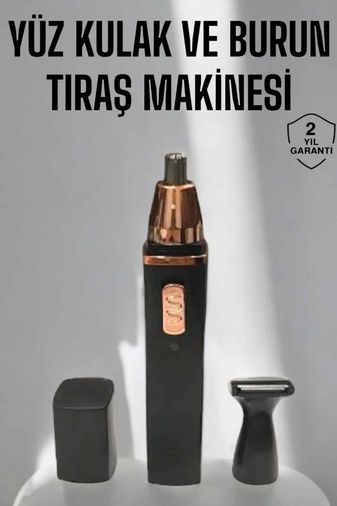 Tıraş Makinesi Kulak Burun ve Yüz Temizleyici Şarjlı Mini
