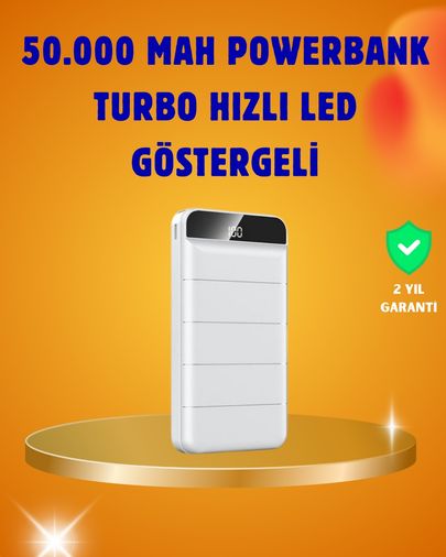 TKNXUCZZZ50000MAHPOWERBANKKKKKK-5MKR 50000Mah Led Göstergeli Taşınabilir Şarj Cihazı Diğer