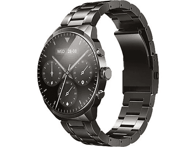 Ttec 1245233 2Sw08S Tempus Pro S 36Mm Amoled Ekranlı Yuvarlak Metal Kasa 2Sw08 Akıllı Saat Siyah