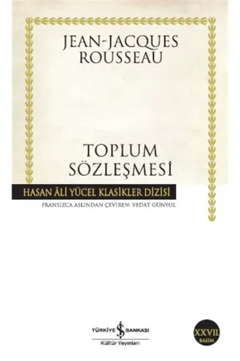 TÜRKİYE İŞ BANKASI KÜLTÜR YAYINLARI 180160 Toplum Sözleşmesi
