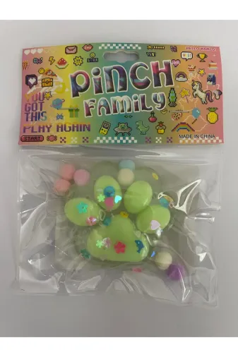 Twins Stars 394649737 1 Adet Işikli Kedi Patisi Squishy Oyuncağı Sukuşi (7,5X6,5Cm)