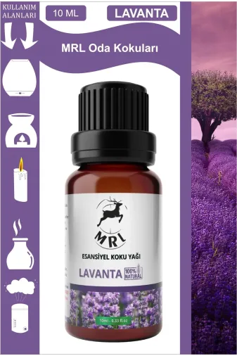 TYC00803990702 Lavanta Kokusu Buhurdanlık Yağı Aromaterapi Yağ Difizör Esansı Buhur Yağ Oda Kokusu 10Ml (Mrl)
