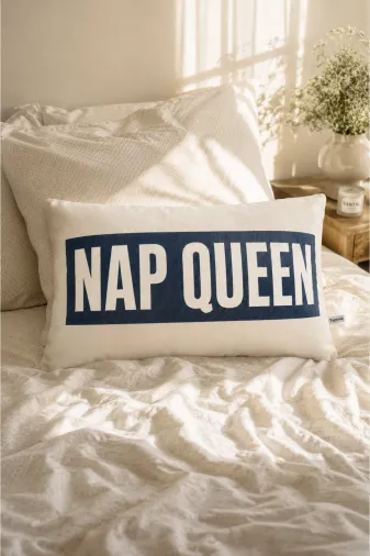 Typoniq Attitude Included TYP25201037 Nap Queen Kırlent Kılıfı 35X50 Cm