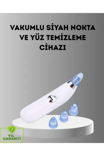 UCUZTEKNO TYC320CA3DD51CAE10FD3BC00 Siyah Nokta Ve Gözenek Temizleyici Vakumlu Cihaz – Masajlı Derin Temizlik Teknolojisi