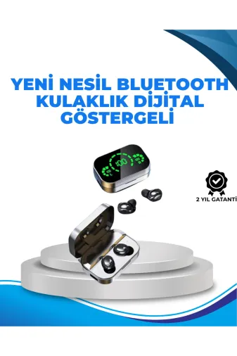 UCUZTEKNO TYC8A9EA3335365CEB16E2303 Gürültü Engelleyici Bluetooth Kulaklık – Akıllı Ekranlı, Hifi Ses Kalitesi