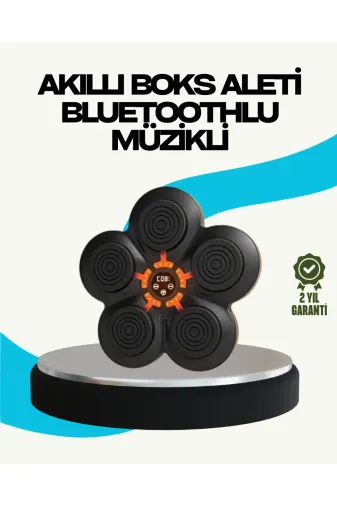 UCUZTEKNO UCZZZMÜZİKBOXMAKİNESİ-1 Trendlia Ev Tipi Akıllı Boks Duvar Paneli Müzikli Bluetoothlu Refleks Geliştirme