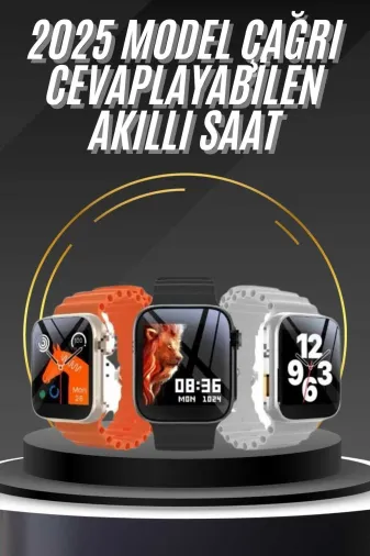 UCUZTEKNO UCZZZS8ULTRASAATTT2 Yeni Nesil Bluetooth Bağlantılı Akıllı Saat Sosyal Medya Girişli Uyku Takibi