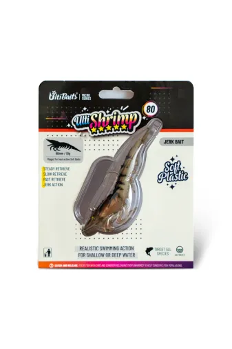 ultibaits Ultibaits Ultishrimp Ultishrimp 80 Silikon Karides, Silikon Yem