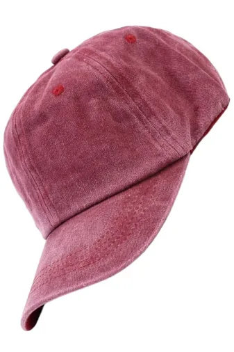 Unisex % 100 Pamuklu Eskitme Kep Şapka