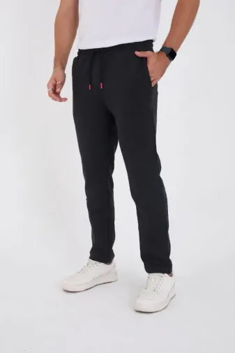 Unisex Üç İplik Basic Eşofman Pantolon - Antrasit - M - Antrasit