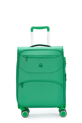 United Colors Of Benetton Kumaş Valiz Kabin Boy 50Cm 14Bnt2400 03 Yeşil