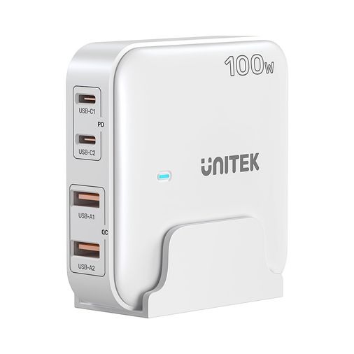 Unitek 100W Masaüstü GaN Şarj İstasyonu Beyaz (P1229AWH)