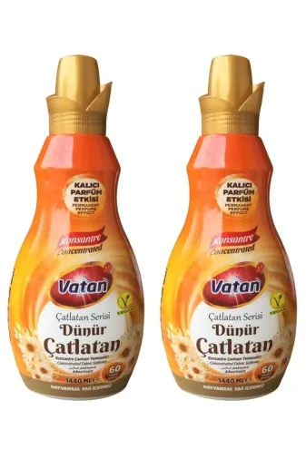 Vatan 254563412412123 Yumuşatici Dünür Çatlatan 1440 Ml 2 Adet
