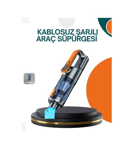 VINTESSY TKNUCZZZ126PLUSSÜPÜRGE-3MKR Kablosuz Vakumlu El Süpürgesi Güçlü Performans Çok Amaçlı Akıllı Saat