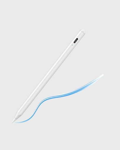VINTESSY TKNXUCZZZUNIVERSALKALEM-1MKR Type-C Şarjlı Dokunmatik Kalem İpad, İphone Ve Android Uyumlu, Sessiz Çalışan Tablet Kalemi