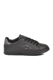 Walkway Siyah Füme Bağcıklı Unisex Spor Ayakkabı