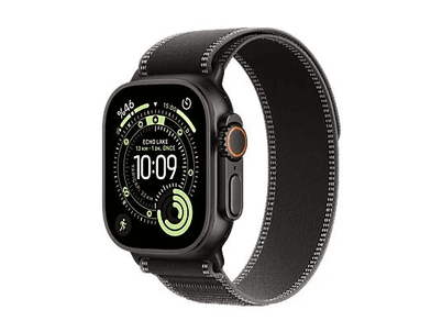 Watch Ultra 3 Gps + Cellular 49 Mm Siyah Titanyum Kasa Siyah-Kömür Trail Loop Kordon Akıllı Saat