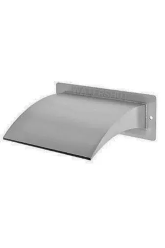 waterfall WDKS002 Watershut 50 Cm Duvar Tipi Kobra Şelale Bahçe Çeşmesi Fıskiye Flanşlı