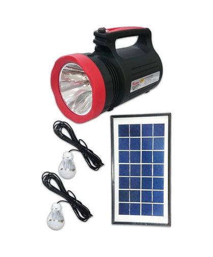 Watton TrLat0GF001K-GUVF-572-BLNCC Solar Güneş Enerjili Fener Işıldak Led Ampül Wt-315 Çok Renkli