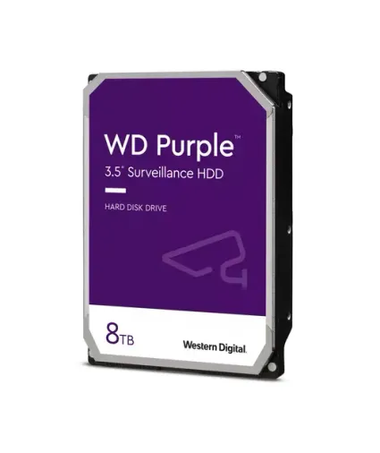 WD85PURZ 8TB Purple 3.5" Sata3 5640Rpm 256MB 7/24 Güvenlik Hdd