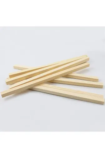 woodendemik AHSAPCITA-65 Ahşap Çıta (Çam Ağacı) 1 Cm X 1,5 Cm X 65 Cm Zımparalanmış Çıta (15 Adet)