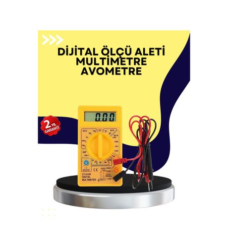 Xirshop 118463944 Çok Fonksiyonlu Dijital Multimetre Elektrik Test Cihazı