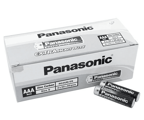 YNT İthalat AH-AVH-774 Panasonic Manganez İnce Kalem Aaa Pil 60'lı Paket