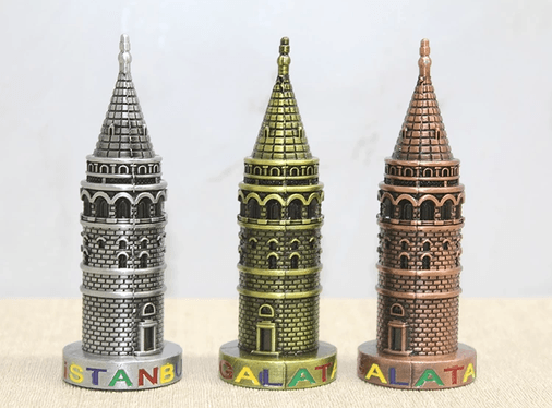 YNT İthalat KH-ALK4317 Metal Galata Kulesi Alk4317