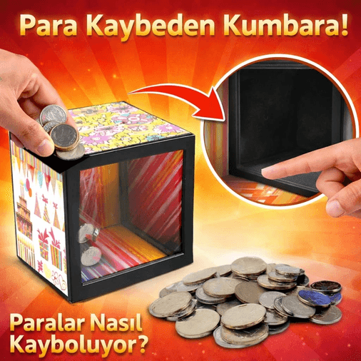 YNT İthalat SM-F005 Para Kaybeden Sihirli Kumbara – Şaşırtan Tasarım Kutu