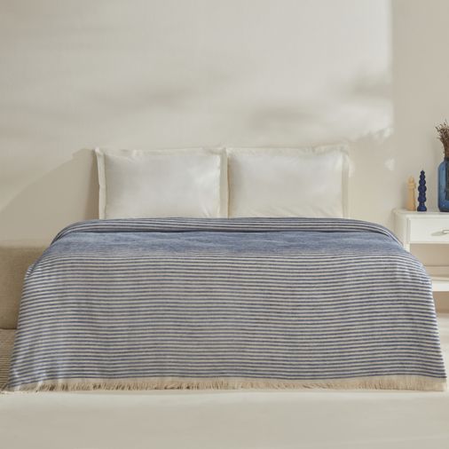 yrjtytjtjytfj Karaca Home Sion Çift Kişilik Battaniye Bej   Ölçü: 200X220 Cm  Malzeme: %100 Polyester