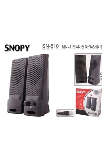 ystekno gztk-12251 Snopy Sn-510 1+1 Usb Siyah Hoparlör