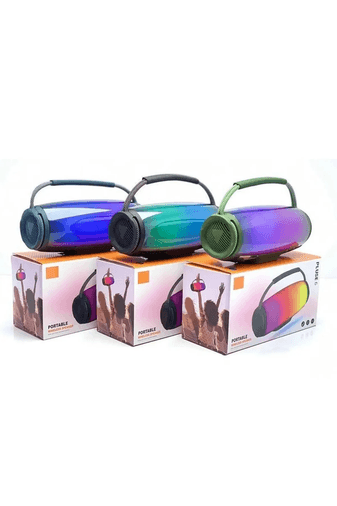 Yumax Pulse6 Bluetooth Hoparlör Tws Özellikli Led Işıklı Kablosuz Speaker Ses Bombası