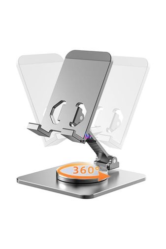 ZC09 Dvip Metal Katlanabilir Masaüstü Telefon Tutucu Tablet Standı 360 Derece Dönen Ayarlanabilir