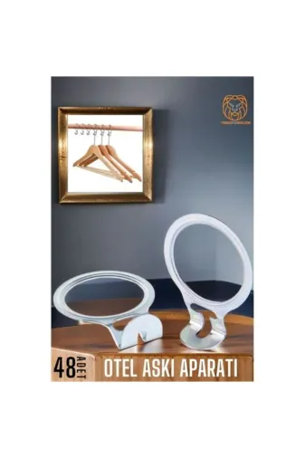 Zenonline TYBCZ4HM0MZLOOK977 Transformacion 48 Adet Otel Tip Askı Aparatı