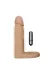 15 Cm Realistik Titreşimli Anal Dildo & Penis Halkası 1