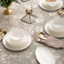 24.999 TL: Emsan Freya Fine Bone 60 Parça 12 Kişilik Yuvarlak Yemek Takımı Gold 3
