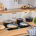 4999 Emsan Biogranit Power Inox 8 Parça Tencere Seti 2
