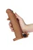 5 Cm Uzatmalı Realistik Titreşimli Penis Kılıfı Melez Xtender 2