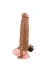 5 Cm Uzatmalı Realistik Titreşimli Penis Kılıfı Melez Xtender 3