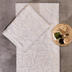 ₺599,00kl Schafer Home Leaf 2 Li Banyo Paspası-Ekru 1