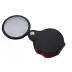 5x50mmmini Büyüteç,cepte Taşınan,optik Lens Katlanabilir Deri Kaplamaxx1051 1