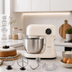 7999 Emsan Bella Gusto Pro Dijital Ekranlı Stand Mikser Krem 1500W 1