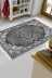 Alanur Home 721-Trend-2 Eko Trend Djt Halı Yıkanabilir Kaymaz Taban 721 Klasik Antrasit 3