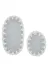 Alanur Home ZARO15 . Oval 2 Li Banyo Takımı (65 X 115 - 55 X 65 ) Gri 4