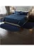 ALTUN CARPET GFXDNFJGH Lacivert Renk Ponpon Saçaklı Plüş Halı 3 Takım Halınde 1 Adet 100 X 300 + 2 Adet 100 X 150 2