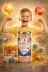 APİMED bcbcv34534 Demir Suyu 500Ml X 2Adet - Bitkisel Demir Desteği Vitamin D3 + Çinko + Propolis Takviyeli Set 1
