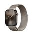 Apple Watch Seri 10 46 Cell GPS Titanyum Kasa Milano Loop S/M Akıllı Saat (Apple Türkiye Garantili) Natürel 1